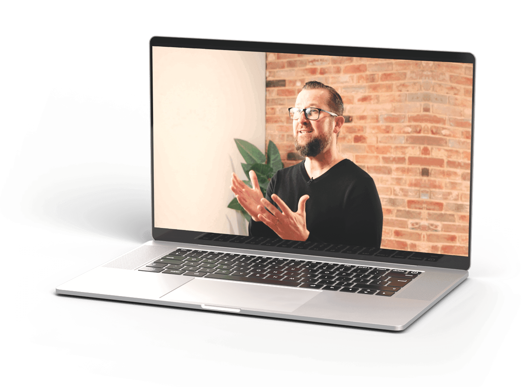 Pathway video on laptop